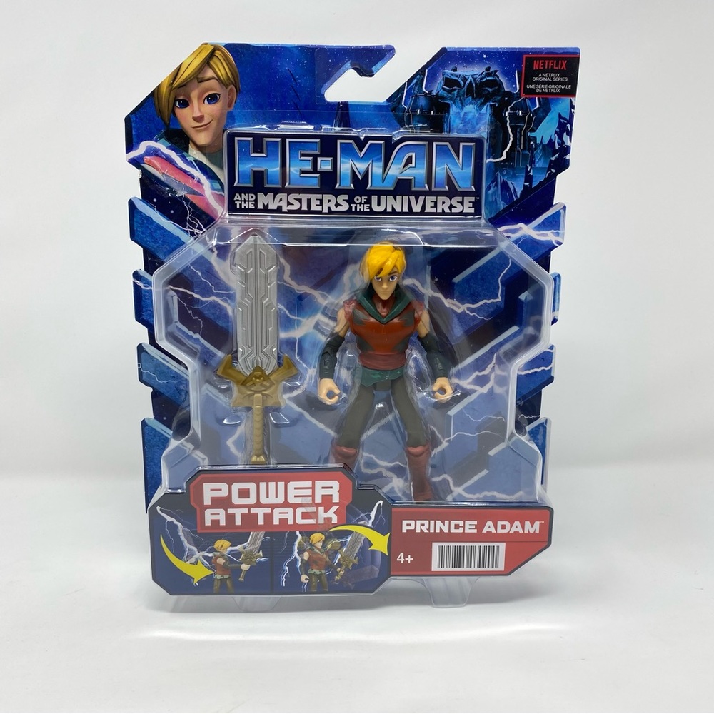 He-Man and The MOTU Prince Adam Power Attack 5.5” Action Figure NEW